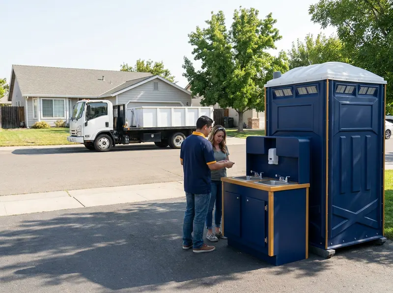 Hand-Wash Station Rental in Tracy, CA